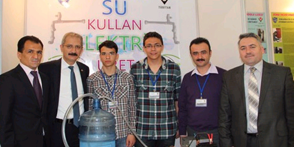 Nideli gen mucitlerin projeleri Kayseri'de sergilendi