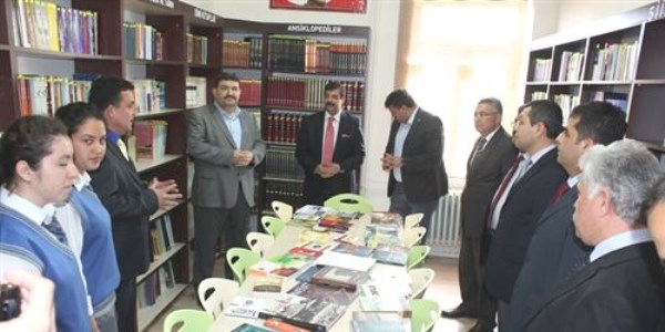 Yolcu okul kütüphanesi açıldı