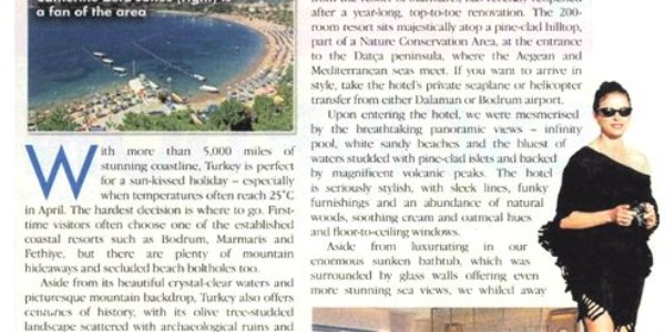 Hollywood yıldızları Marmaris'e hayran kaldı