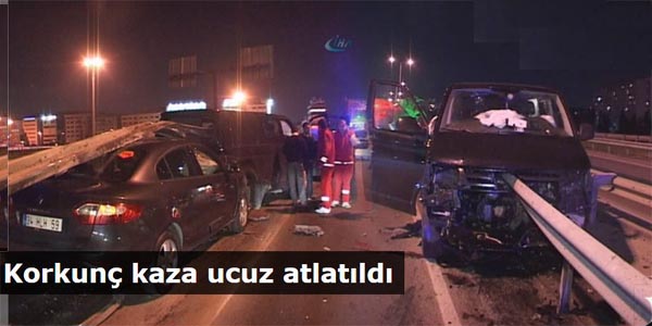 Bahçeli'de trafik kazası: 2 yaralı