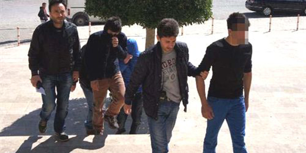 Kuaförden hırsızlığa 3 gözaltı