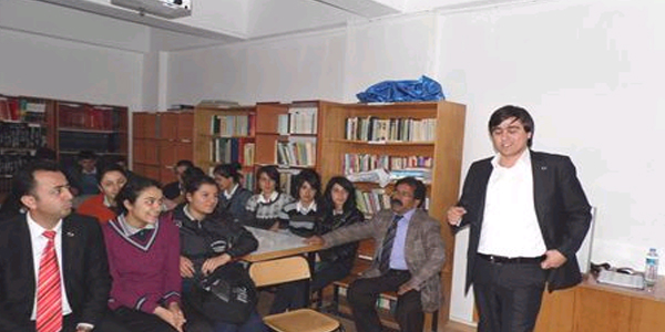 G�lba��'nda, lise ��rencilerine ter�r semineri