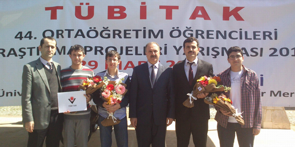 �ehzade Mehmet Koleji'ne T�B�TAK'tan iki madalya