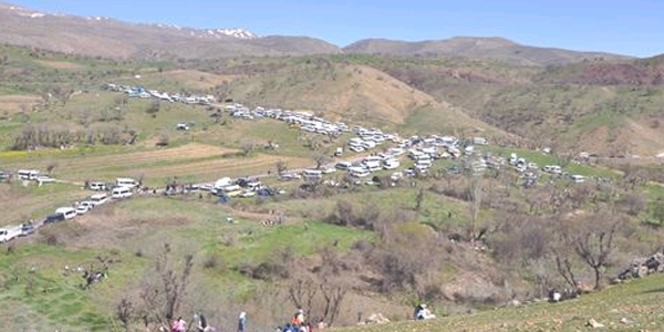 Siirt Taşlı Köyünde düzenlenen şenliklere binlerce kişi katıldı