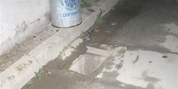 Rogar kapağı hırsızları yakalandı