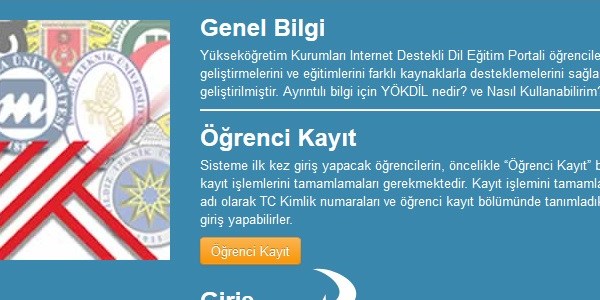 YK'den internet destekli dil eitim portal