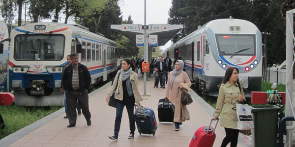 �demi�-�zmir aras� tren seferi say�s� artt�