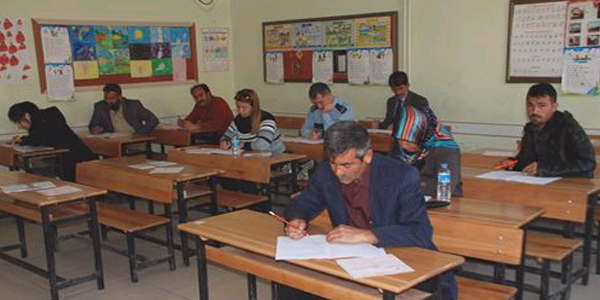 Besni'de öğrenci velileri ter döktü