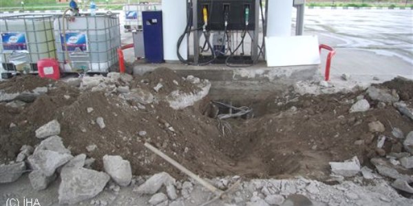 Jandarmadan ka�ak akaryak�t operasyonu