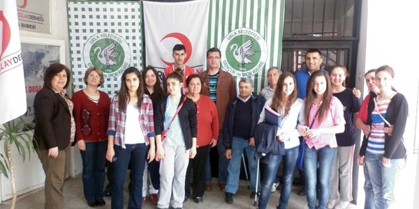 Urla Kızılay'dan spora ve sporcuya destek