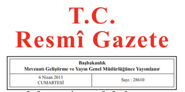 06/04/2013 tarihli atama kararları
