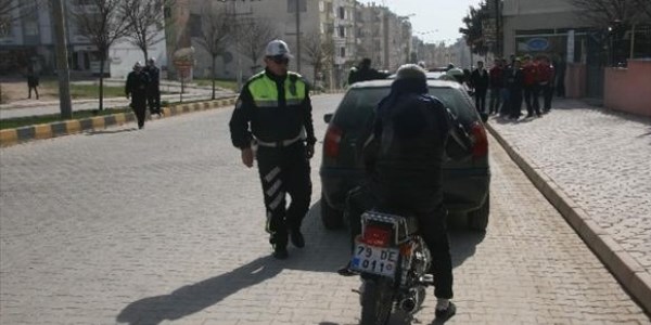 Motosikletler üzerinde denetimler arttı