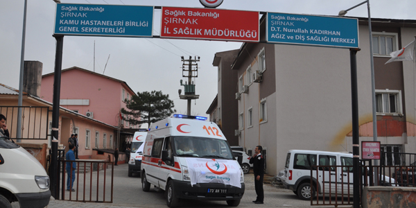 Şırnak'a 4 yataklı ambulans