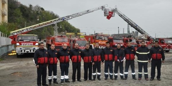 İnebolu itfaiyesi Kastamonu'da bir numara