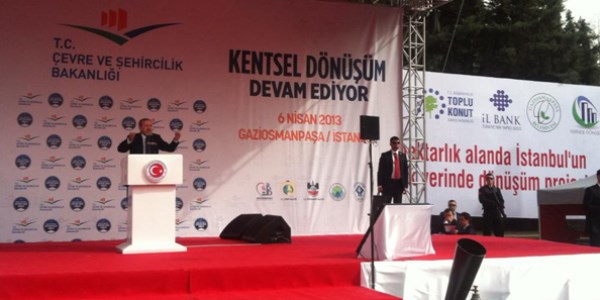 Başbakan Erdoğan: 'Tarihi yeniden inşa ediyoruz'