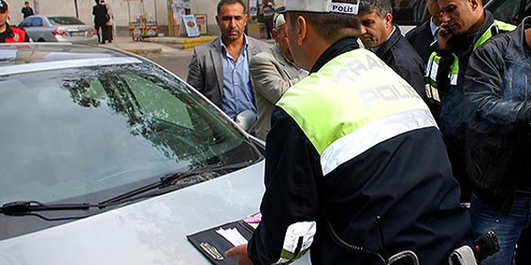 Trafik cezasını erken ödemeyen sürücüye sürpriz