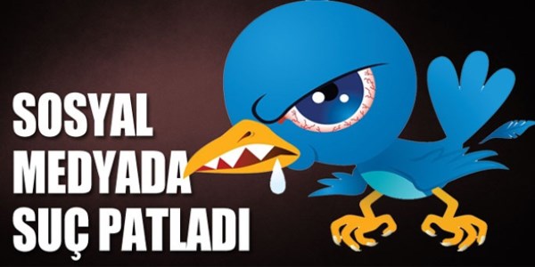 Sosyal medyada suç patladı
