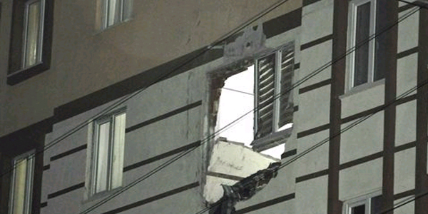 Kayseri'de rüzgar etkili oldu
