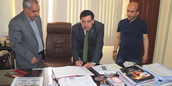 Sarıçam'da hizmet binası için imzalar atıldı