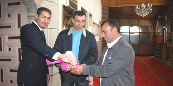 Sungurlu'da şehit polisler için mevlit okutuldu
