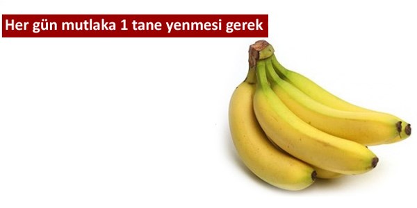 Günde bir muz felçten koruyor