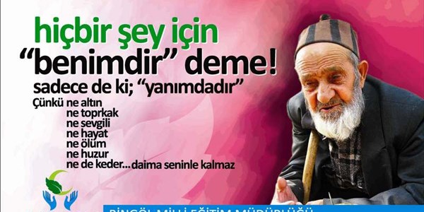 Bingöl'de 'alçak gönüllülük' değeri işlenecek