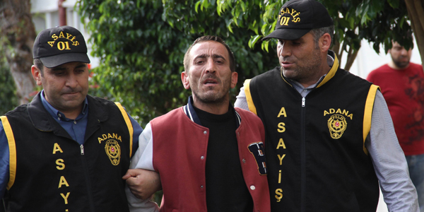 Kar maskeli gasp��y� sesi ele verdi