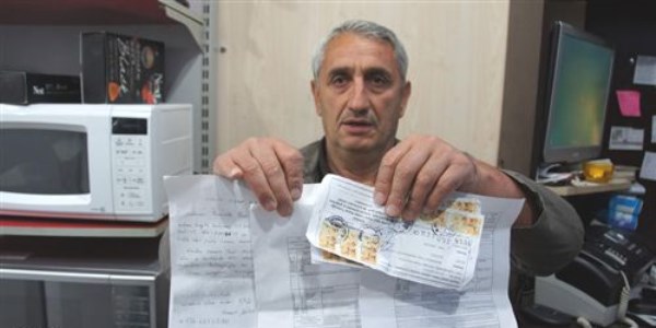 Hi� gitmedi�i ilden 2 kez trafik cezas� yedi