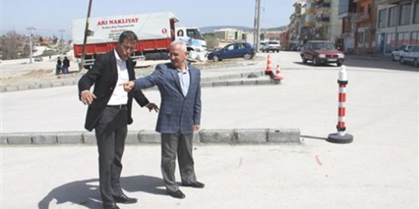 Burdur'da alt yapı çalışmaları