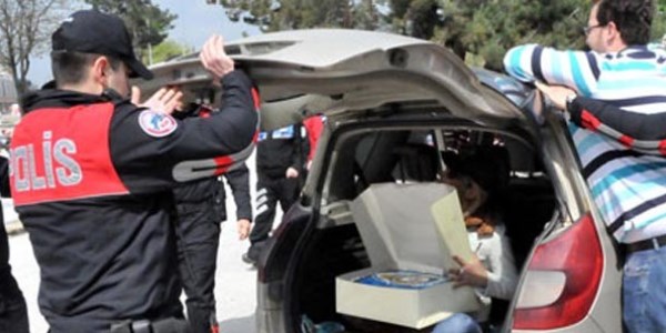 Polisleri �a��rtan s�rpriz