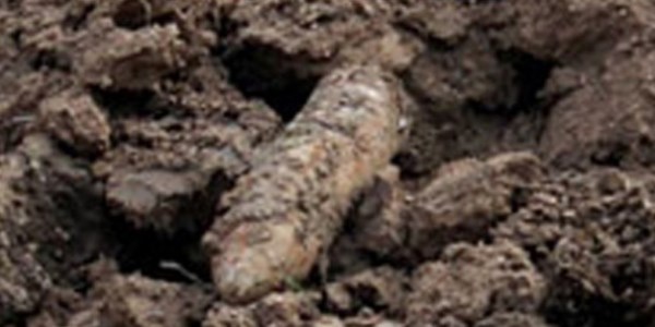 Kars'ta patlamamış obüs mermisi bulundu