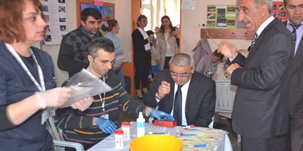 İlköğretim öğrencilerinden örnek davranış