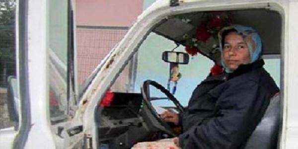 5 çocuk annesi minibüs şoförü