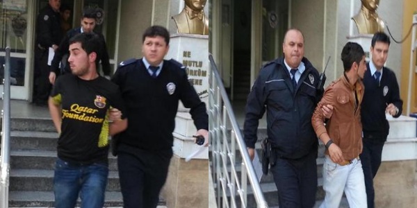 �al�nt� motosikletle trafik polisine �arpt�lar