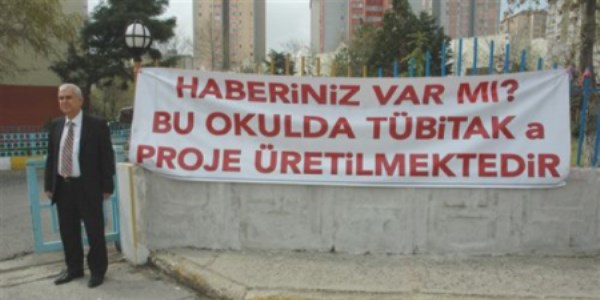 Şahinler Ortaokulu TÜBİTAK için proje hazırlıyor