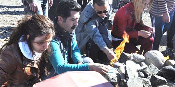 Tunceli'de doğal ve tarihi yerler ziyaretçi akınına uğradı