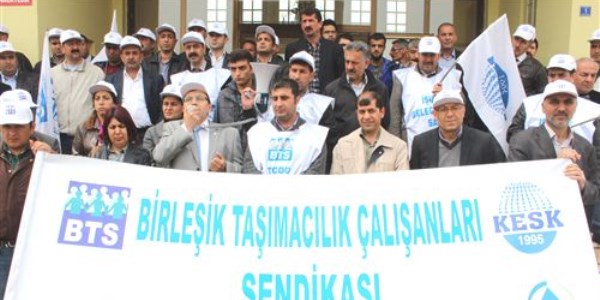 KESK ve BTS'den basın açıklaması