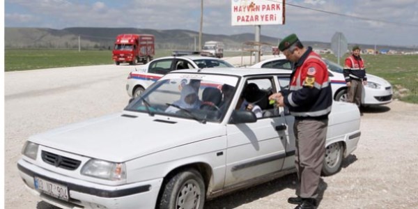 Jandarmadan sürücüleri rahatlatacak proje