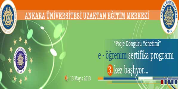 Ankara niversitesi'nden sertifika program
