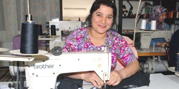 700 lira kredi ile kendi iş yerini kurdu
