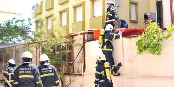 Balık restoranında yangın