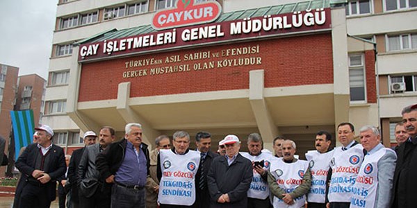 Çaykur grevi resmen sona erdi