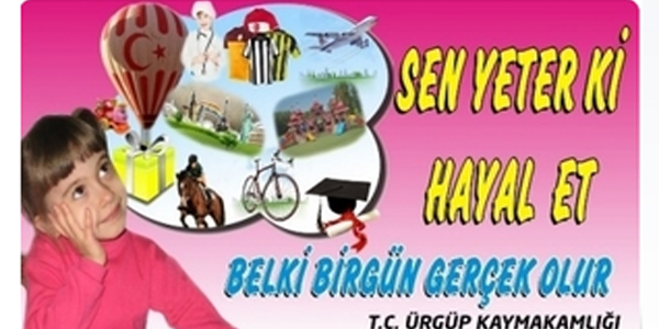 Kaymakam'dan �rnek proje; ��rencilerin hayalleri ger�ek oluyor