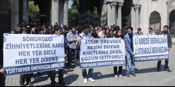 �stanbul �niversitesi'nde ��renci eylemi