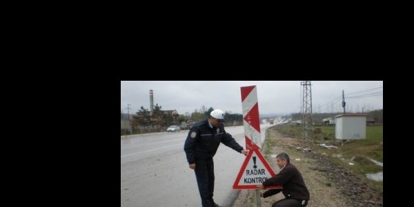 Radar ikaz levhas� uygulamas�na son verildi!