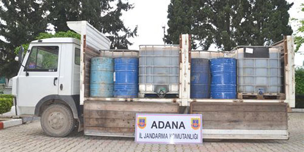 Adana'da ka�ak akaryak�t operasyonu