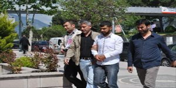 Kiraladığı otomobilde yakalandı