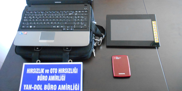 Çaldıkları altınlarla motosiklet aldılar