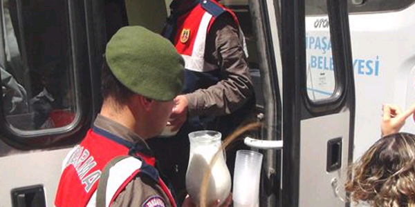 Mülteciler Antalya'ya götürüldü