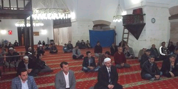 Bakır madeni ocağında hayatını kaybedenler için mevlit okutuldu